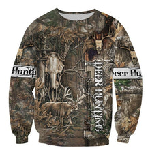 Load image into Gallery viewer, Deer Hunting 3D All Over Printed Hoodie, T-shirt, Long sleeve T-shirt, Tank Top, Short, Zipper Hoodie No.29
