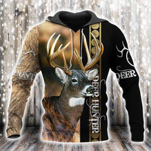 Load image into Gallery viewer, Deer Hunting 3D All Over Printed Hoodie, T-shirt, Long sleeve T-shirt, Tank Top, Short, Zipper Hoodie No.55
