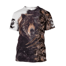 Load image into Gallery viewer, Bear Hunting 3D All Over Printed Hoodie, T-shirt, Long sleeve T-shirt, Tank Top, Short, Zipper Hoodie No.04
