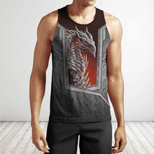 Load image into Gallery viewer, Dragon 3D All Over Printed Hoodie, T-shirt, Long sleeve T-shirt, Tank Top, Short, Zipper Hoodie No.38
