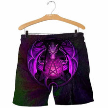 Load image into Gallery viewer, Dragon 3D All Over Printed Hoodie, T-shirt, Long sleeve T-shirt, Tank Top, Short, Zipper Hoodie No.07
