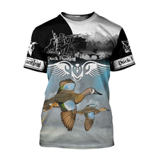 Load image into Gallery viewer, Duck Hunting 3D All Over Printed Hoodie, T-shirt, Long sleeve T-shirt, Tank Top, Short, Zipper Hoodie No.15
