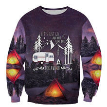 Load image into Gallery viewer, Love Camping 3D All Over Printed Hoodie, T-shirt, Long sleeve T-shirt, Tank Top, Short, Zipper Hoodie No.26
