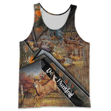 Load image into Gallery viewer, Deer Hunting 3D All Over Printed Hoodie, T-shirt, Long sleeve T-shirt, Tank Top, Short, Zipper Hoodie No.93
