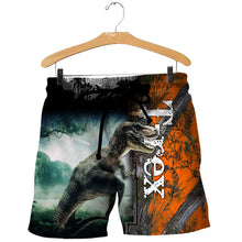 Load image into Gallery viewer, Dinosaur 3D All Over Printed Hoodie, T-shirt, Long sleeve T-shirt, Tank Top, Short, Zipper Hoodie No.17
