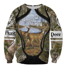 Load image into Gallery viewer, Deer Hunting 3D All Over Printed Hoodie, T-shirt, Long sleeve T-shirt, Tank Top, Short, Zipper Hoodie No.57
