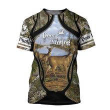 Load image into Gallery viewer, Deer Hunting 3D All Over Printed Hoodie, T-shirt, Long sleeve T-shirt, Tank Top, Short, Zipper Hoodie No.57
