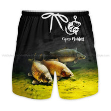 Load image into Gallery viewer, Carp Fishing 3D All Over Printed Hoodie, T-shirt, Long sleeve T-shirt, Tank Top, Short, Zipper Hoodie No.122
