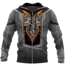 Load image into Gallery viewer, Dragon 3D All Over Printed Hoodie, T-shirt, Long sleeve T-shirt, Tank Top, Short, Zipper Hoodie No.40
