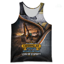 Load image into Gallery viewer, Heavy Equipment 3D All Over Printed Hoodie, T-shirt, Long sleeve T-shirt, Tank Top, Short, Zipper Hoodie No.124
