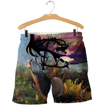 Load image into Gallery viewer, Elk Hunting 3D All Over Printed Hoodie, T-shirt, Long sleeve T-shirt, Tank Top, Short, Zipper Hoodie No.105
