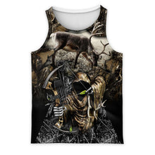 Load image into Gallery viewer, Beautiful Deer 3D All Over Printed Hoodie, T-shirt, Long sleeve T-shirt, Tank Top, Short, Zipper Hoodie No.106
