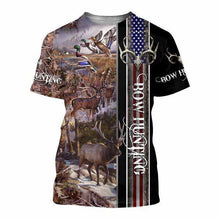 Load image into Gallery viewer, Bow Hunting 3D All Over Printed Hoodie, T-shirt, Long sleeve T-shirt, Tank Top, Short, Zipper Hoodie No.51
