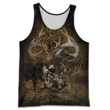 Load image into Gallery viewer, Bow Hunting 3D All Over Printed Hoodie, T-shirt, Long sleeve T-shirt, Tank Top, Short, Zipper Hoodie No.65

