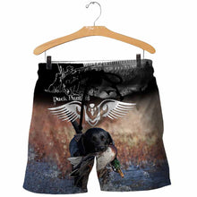 Load image into Gallery viewer, Duck Hunting 3D All Over Printed Hoodie, T-shirt, Long sleeve T-shirt, Tank Top, Short, Zipper Hoodie No.13
