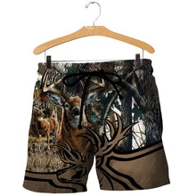 Load image into Gallery viewer, Deer Hunting 3D All Over Printed Hoodie, T-shirt, Long sleeve T-shirt, Tank Top, Short, Zipper Hoodie No.116
