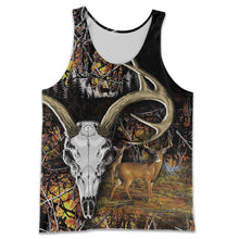 Load image into Gallery viewer, Deer Hunting Lava 3D All Over Printed Hoodie, T-shirt, Long sleeve T-shirt, Tank Top, Short, Zipper Hoodie No.97
