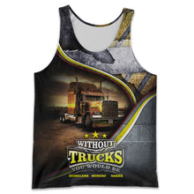 Load image into Gallery viewer, I Am A Trucker 3D All Over Printed Hoodie, T-shirt, Long sleeve T-shirt, Tank Top, Short, Zipper Hoodie No.77
