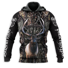 Load image into Gallery viewer, Deer Hunting 3D All Over Printed Hoodie, T-shirt, Long sleeve T-shirt, Tank Top, Short, Zipper Hoodie No.63
