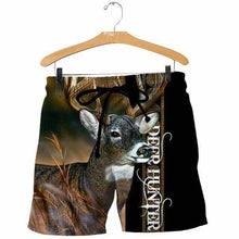 Load image into Gallery viewer, Deer Hunting 3D All Over Printed Hoodie, T-shirt, Long sleeve T-shirt, Tank Top, Short, Zipper Hoodie No.55
