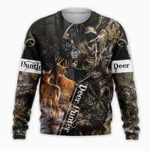 Load image into Gallery viewer, Love Deer 3D All Over Printed Hoodie, T-shirt, Long sleeve T-shirt, Tank Top, Short, Zipper Hoodie No.104

