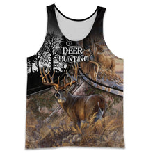 Load image into Gallery viewer, Deer Hunting 3D All Over Printed Hoodie, T-shirt, Long sleeve T-shirt, Tank Top, Short, Zipper Hoodie No.34
