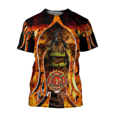 Load image into Gallery viewer, Fire Fight 3D All Over Printed Hoodie, T-shirt, Long sleeve T-shirt, Tank Top, Short, Zipper Hoodie No.107
