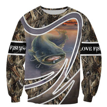 Load image into Gallery viewer, Love Fishing 3D All Over Printed Hoodie, T-shirt, Long sleeve T-shirt, Tank Top, Short, Zipper Hoodie No.71
