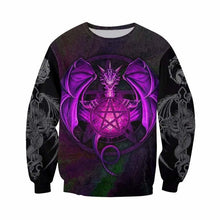 Load image into Gallery viewer, Dragon 3D All Over Printed Hoodie, T-shirt, Long sleeve T-shirt, Tank Top, Short, Zipper Hoodie No.07
