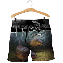 Load image into Gallery viewer, Fishing 3D All Over Printed Hoodie, T-shirt, Long sleeve T-shirt, Tank Top, Short, Zipper Hoodie No.115
