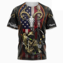 Load image into Gallery viewer, Bow Hunting 3D All Over Printed Hoodie, T-shirt, Long sleeve T-shirt, Tank Top, Short, Zipper Hoodie No.58
