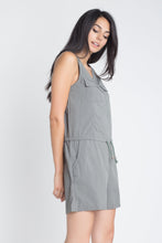Load image into Gallery viewer, Women's Zip Front Sleeveless Romper
