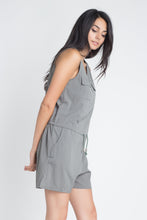 Load image into Gallery viewer, Women's Zip Front Sleeveless Romper
