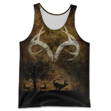 Load image into Gallery viewer, Deer Hunting 3D All Over Printed Hoodie, T-shirt, Long sleeve T-shirt, Tank Top, Short, Zipper Hoodie No.74
