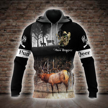 Load image into Gallery viewer, Deer Hunting 3D All Over Printed Hoodie, T-shirt, Long sleeve T-shirt, Tank Top, Short, Zipper Hoodie No.132
