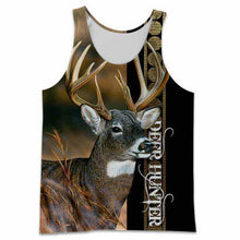 Load image into Gallery viewer, Deer Hunting 3D All Over Printed Hoodie, T-shirt, Long sleeve T-shirt, Tank Top, Short, Zipper Hoodie No.55
