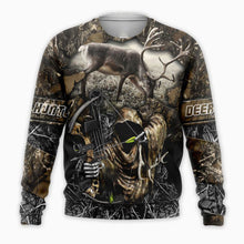 Load image into Gallery viewer, Beautiful Deer 3D All Over Printed Hoodie, T-shirt, Long sleeve T-shirt, Tank Top, Short, Zipper Hoodie No.106
