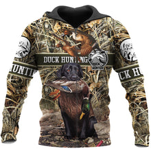Load image into Gallery viewer, Duck Hunting 3D All Over Printed Hoodie, T-shirt, Long sleeve T-shirt, Tank Top, Short, Zipper Hoodie No.48
