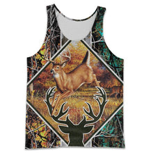 Load image into Gallery viewer, Deer Hunting 3D All Over Printed Hoodie, T-shirt, Long sleeve T-shirt, Tank Top, Short, Zipper Hoodie No.125
