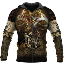 Load image into Gallery viewer, Bow Hunting 3D All Over Printed Hoodie, T-shirt, Long sleeve T-shirt, Tank Top, Short, Zipper Hoodie No.65
