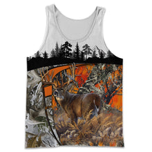 Load image into Gallery viewer, Deer Hunting 3D All Over Printed Hoodie, T-shirt, Long sleeve T-shirt, Tank Top, Short, Zipper Hoodie No.118
