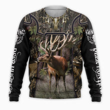 Load image into Gallery viewer, Deer Hunting 3D All Over Printed Hoodie, T-shirt, Long sleeve T-shirt, Tank Top, Short, Zipper Hoodie No.28

