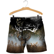 Load image into Gallery viewer, Deer Hunting 3D All Over Printed Hoodie, T-shirt, Long sleeve T-shirt, Tank Top, Short, Zipper Hoodie No.12
