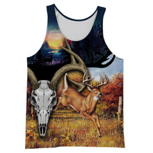 Load image into Gallery viewer, Deer Hunting 3D All Over Printed Hoodie, T-shirt, Long sleeve T-shirt, Tank Top, Short, Zipper Hoodie No.56
