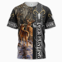 Load image into Gallery viewer, Deer Hunting 3D All Over Printed Hoodie, T-shirt, Long sleeve T-shirt, Tank Top, Short, Zipper Hoodie No.67
