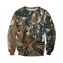 Load image into Gallery viewer, Deer Hunting 3D All Over Printed Hoodie, T-shirt, Long sleeve T-shirt, Tank Top, Short, Zipper Hoodie No.116
