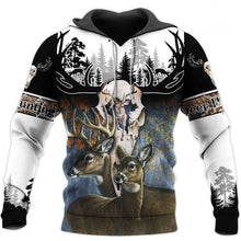 Load image into Gallery viewer, Deer Hunting 3D All Over Printed Hoodie, T-shirt, Long sleeve T-shirt, Tank Top, Short, Zipper Hoodie No.30
