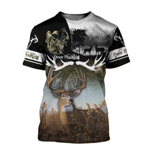 Load image into Gallery viewer, Deer Hunting 3D All Over Printed Hoodie, T-shirt, Long sleeve T-shirt, Tank Top, Short, Zipper Hoodie No.12
