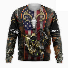 Load image into Gallery viewer, Bow Hunting 3D All Over Printed Hoodie, T-shirt, Long sleeve T-shirt, Tank Top, Short, Zipper Hoodie No.58
