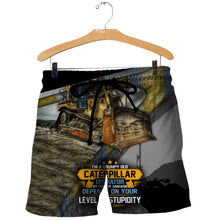 Load image into Gallery viewer, Beautiful Excavator 3D All Over Printed Hoodie, T-shirt, Long sleeve T-shirt, Tank Top, Short, Zipper Hoodie No.94
